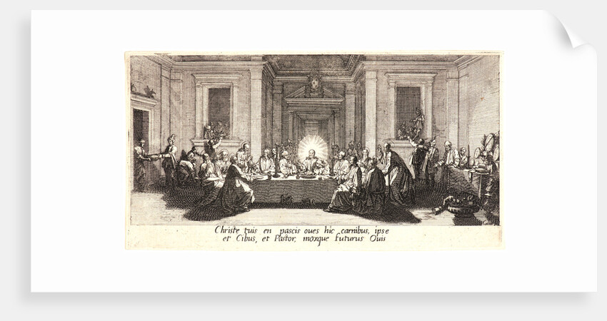 Last Supper (La céne), 1618 by Jacques Callot