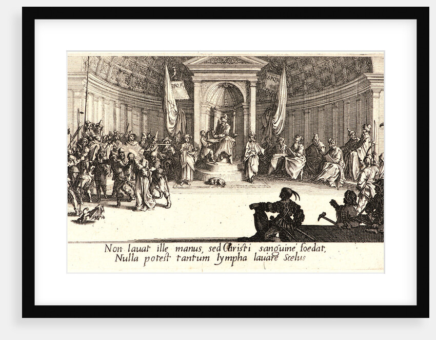 The Sentence of Death (La condamnation à mort), 1618 by Jacques Callot