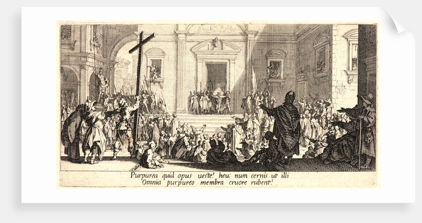 Christ Presented to the People (La présentation au Peuple), 1618 by Jacques Callot