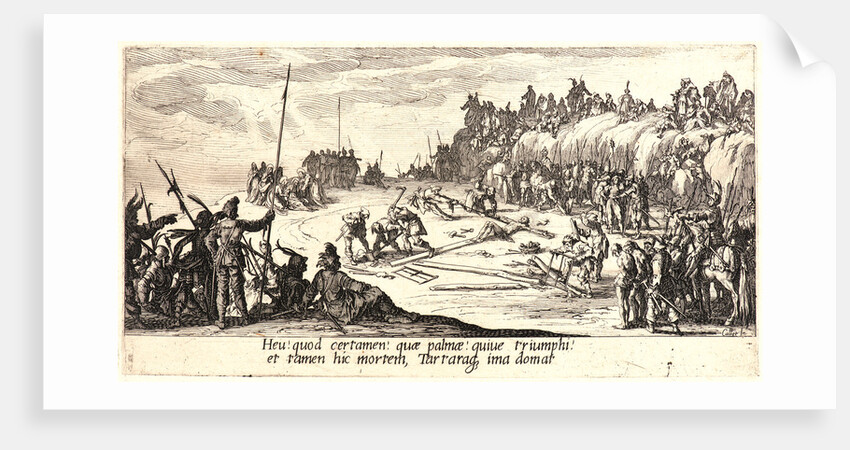 The Crucifixion (Le crucifiement), 1618 by Jacques Callot
