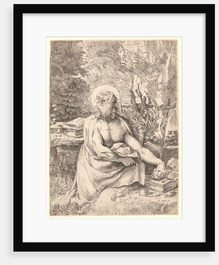 St. Jerome in the Wilderness, ca. 1591 by Annibale Carracci