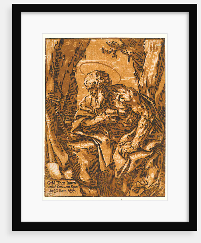 St. Jerome as a Penitent, 1637 by Bartolomeo Coriolano
