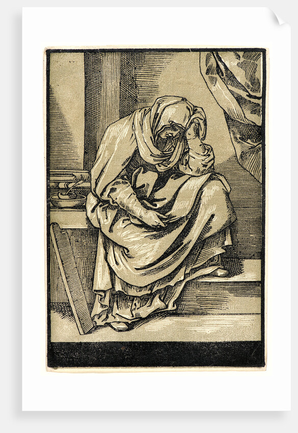 Sibyl, ca. 1640 by Bartolomeo Coriolano