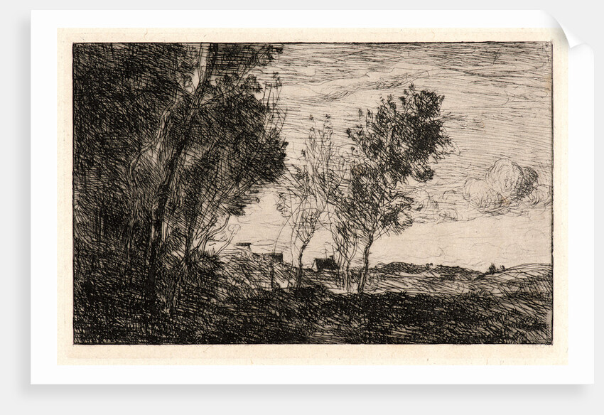 In the Dunes: Souvenir of the Woods at the Hague, 1869 by Jean-Baptiste-Camille Corot