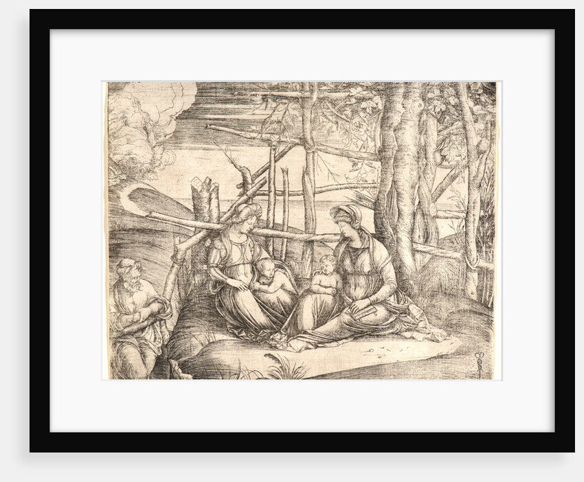 Holy Family with Saint Elizabeth by Jacopo de' Barbari