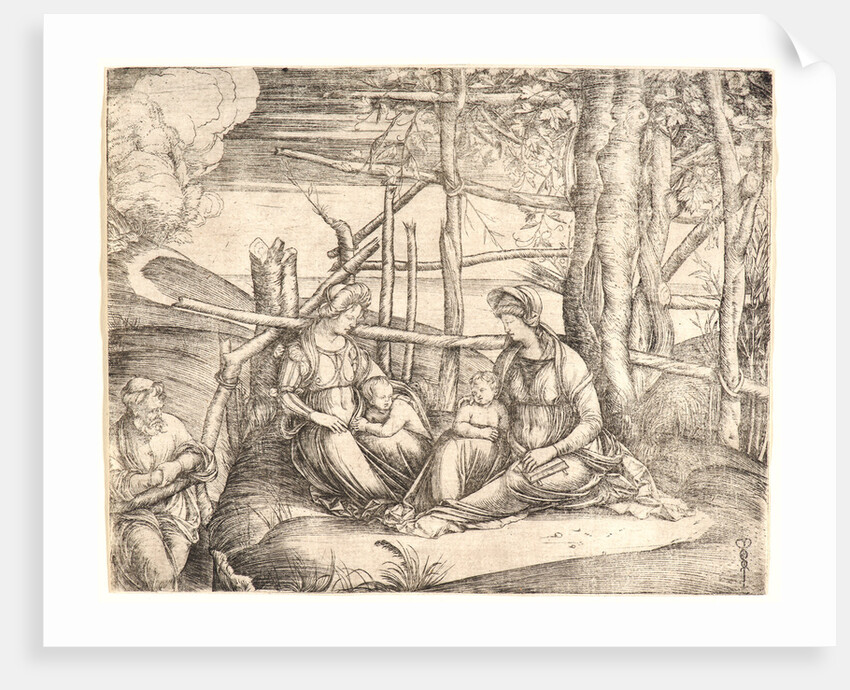 Holy Family with Saint Elizabeth by Jacopo de' Barbari