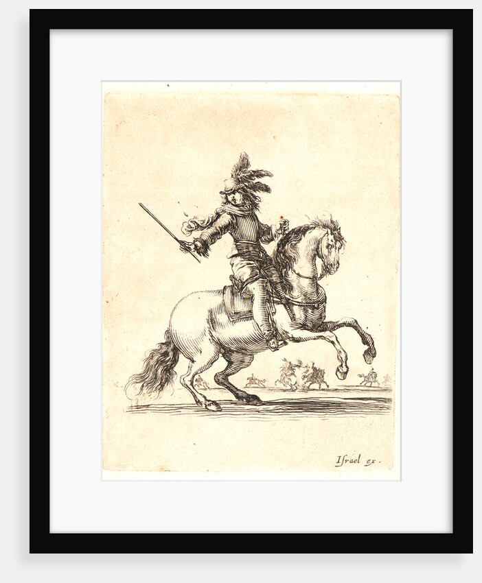 Commandant à cheval, 1642-1645 by Stefano Della Bella