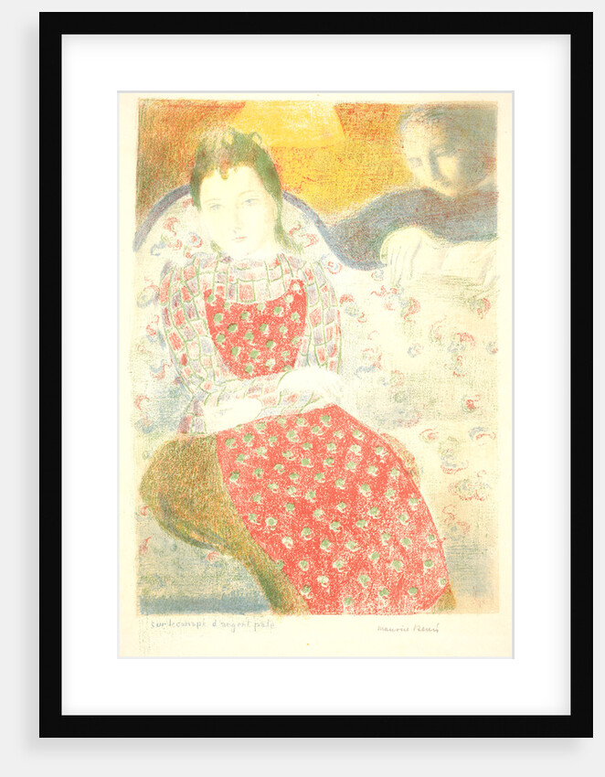 On the Sofa of Pale Silver (Sur le canapé d'argent pâle), 1898; published 1911 by Maurice Denis