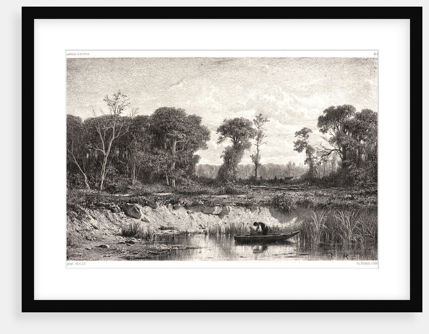 Le Bord de l'Etang, 19th century by Adolphe Appian