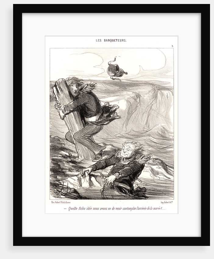 Quelle fichu idee nous avon eu.., 1849 by Honoré Daumier