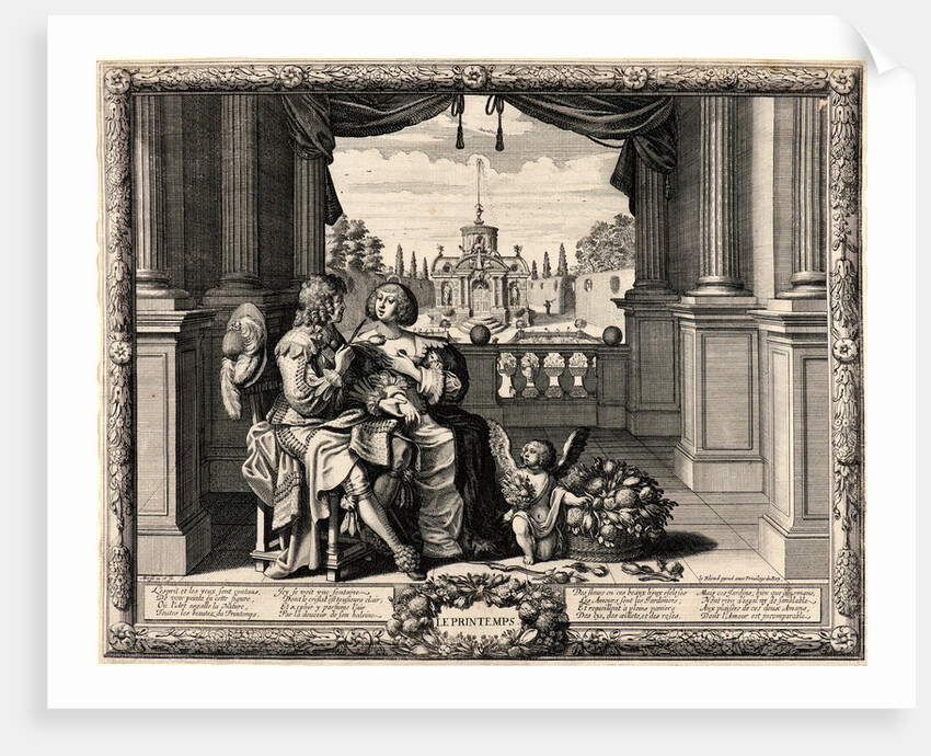 Spring (Le Printemps), 17th century by Abraham Bosse