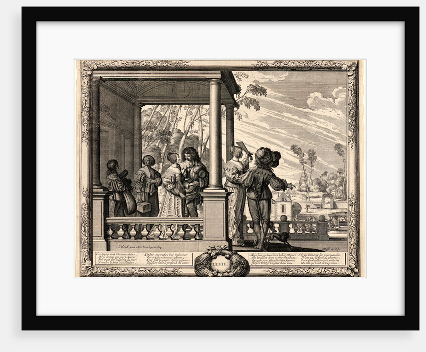 Summer (L'Ete), 17th century by Abraham Bosse