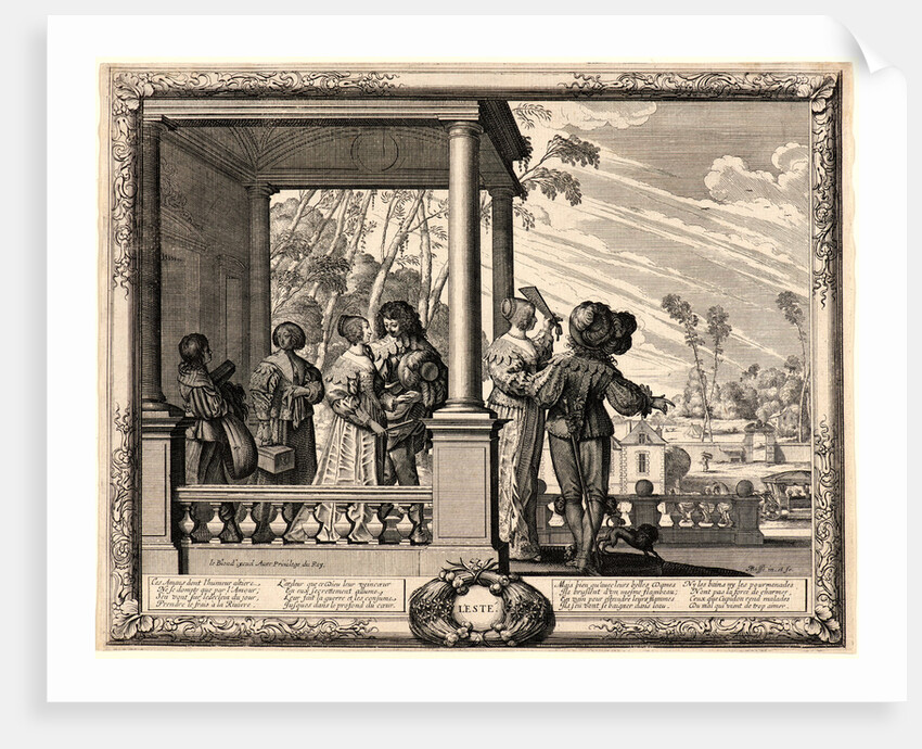 Summer (L'Ete), 17th century by Abraham Bosse