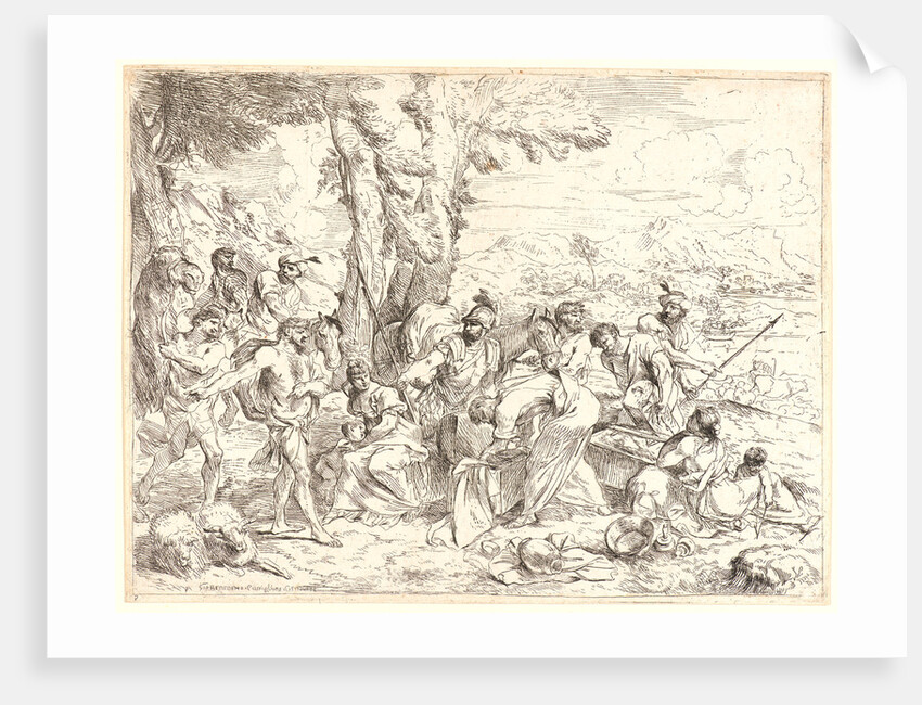 The Belongings of Laban (Les Équipages de Jacob), 17th century by Giovanni Benedetto Castiglione