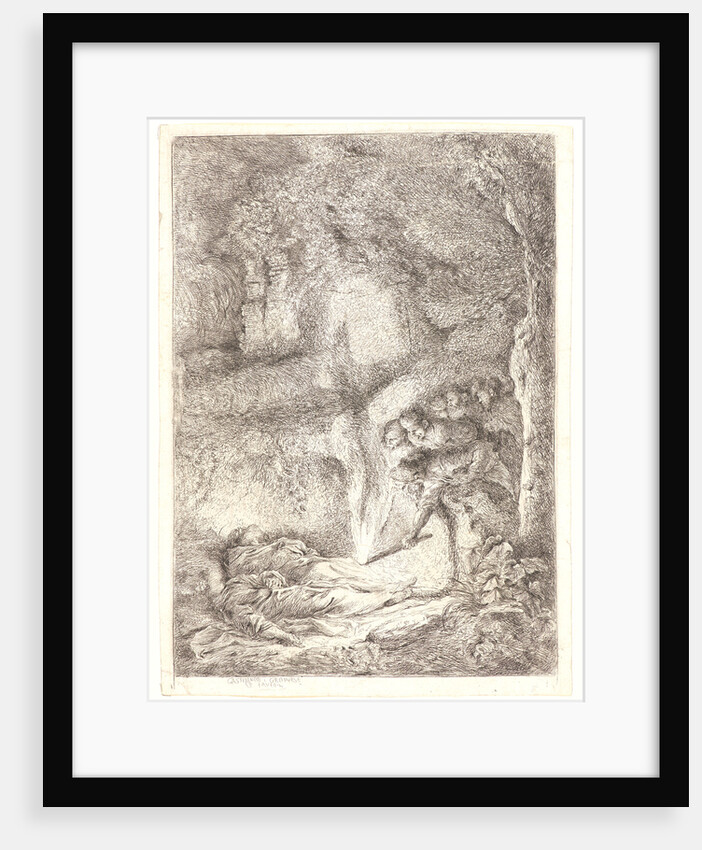 Discovery of the Bodies of Sts. Peter and Paul, ca. 1651 by Giovanni Benedetto Castiglione