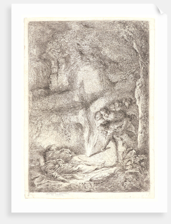 Discovery of the Bodies of Sts. Peter and Paul, ca. 1651 by Giovanni Benedetto Castiglione