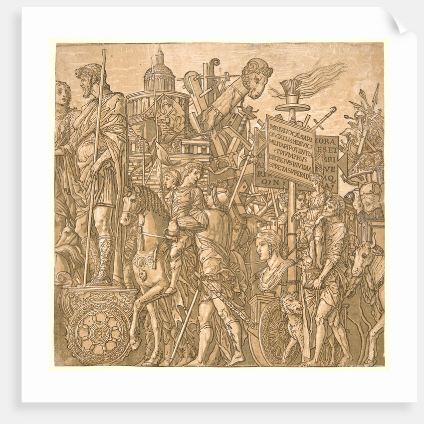 The Triumphal Car, 1598 by Andrea Andreani