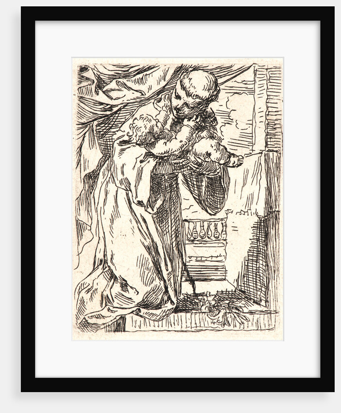 St. Anthony of Padua, 17th century by Simone Cantarini