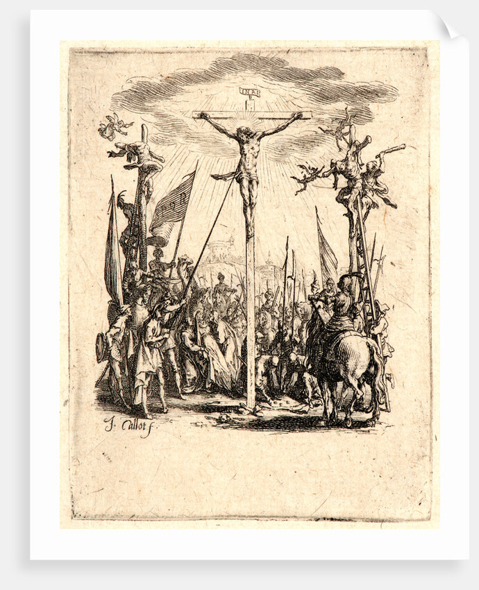 The Crucifixion (La crucifiement), 1624 by Jacques Callot