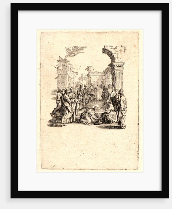 Christ Washing the Apostles' Feet (Le lavement des pieds), 1624 by Jacques Callot