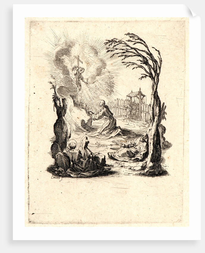Christ in the Garden of Olives (Jésus au jardin des oliviers), 1624 by Jacques Callot