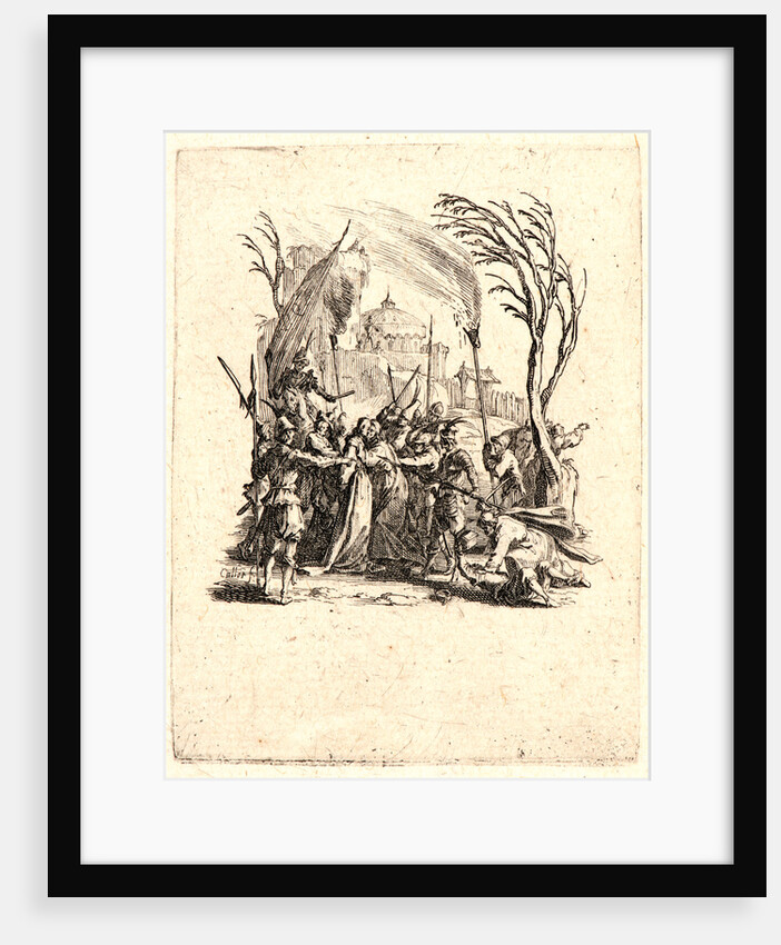 Christ Is Delivered to the Jews (Jésus est livré aux juifs), 1624 by Jacques Callot