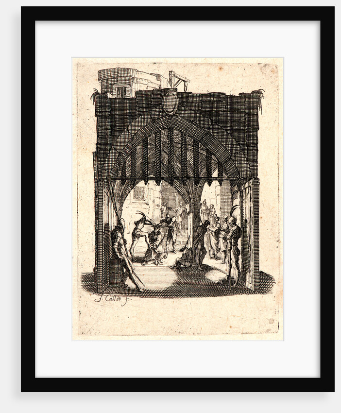 The Crowning with Thorns (Le couronnement d'épines), 1624 by Jacques Callot