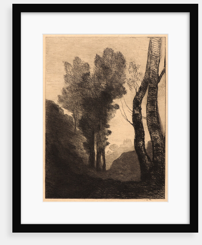 Environs of Rome, 1866 by Jean-Baptiste-Camille Corot