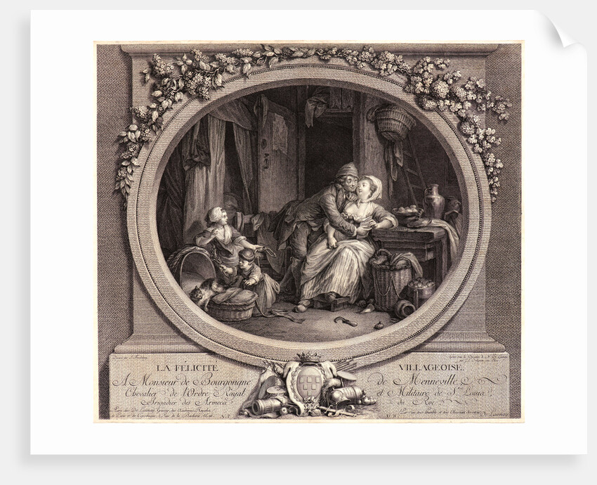 Village Pleasure (La Félicité Villageoise), ca. 1770-1780 by Jean-Louis Delignon