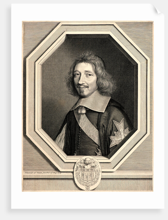 Portrait of Michel le Tellier, 1658 by Robert Nanteuil