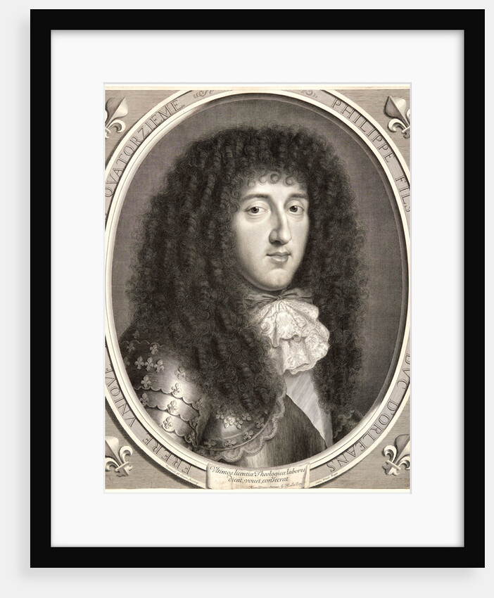 Philippe Fils de France, Duc d'Orleans, 1671 by Robert Nanteuil