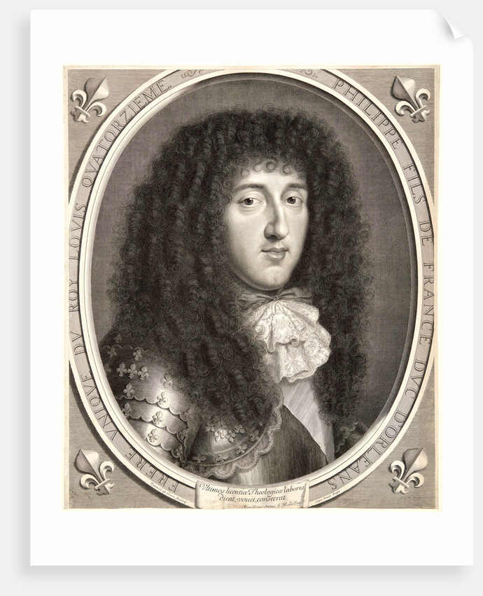 Philippe Fils de France, Duc d'Orleans, 1671 by Robert Nanteuil