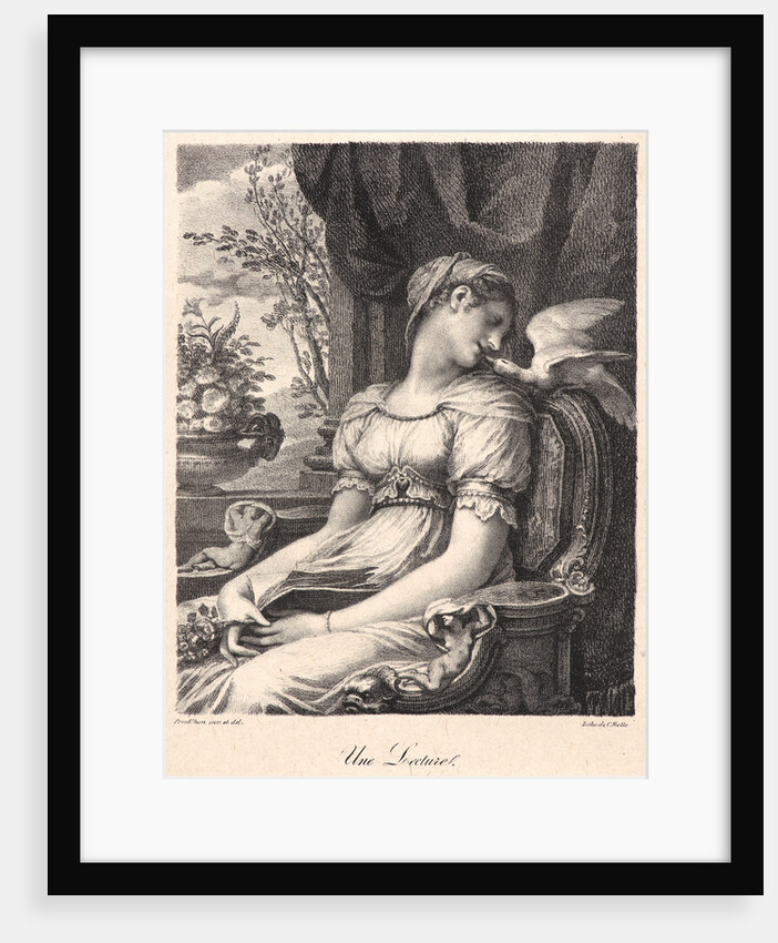Une Lecture by Pierre-Paul Prud'hon