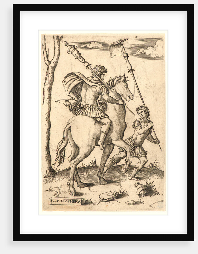 Scipio Africanus, 16th century by Marcantonio Raimondi