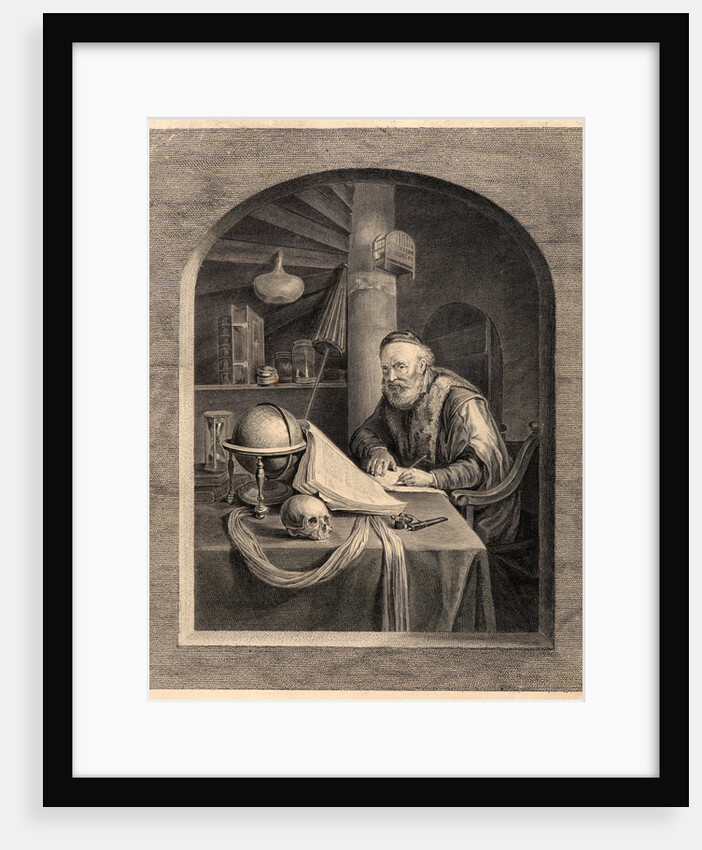 The Philosopher, 1760-1775 by Jacques Firmin Beauvarlet