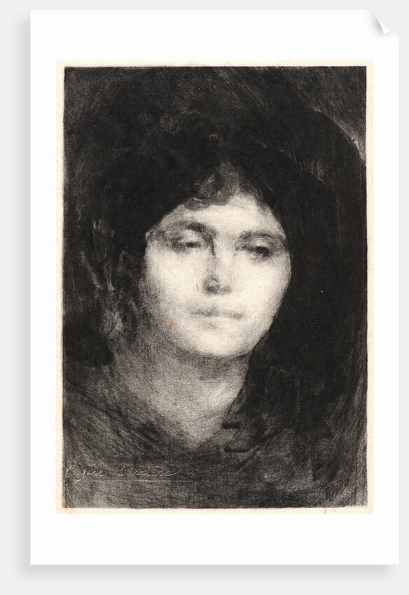 Mme. Eugène Carrière, 1893 by Eugène Carrière