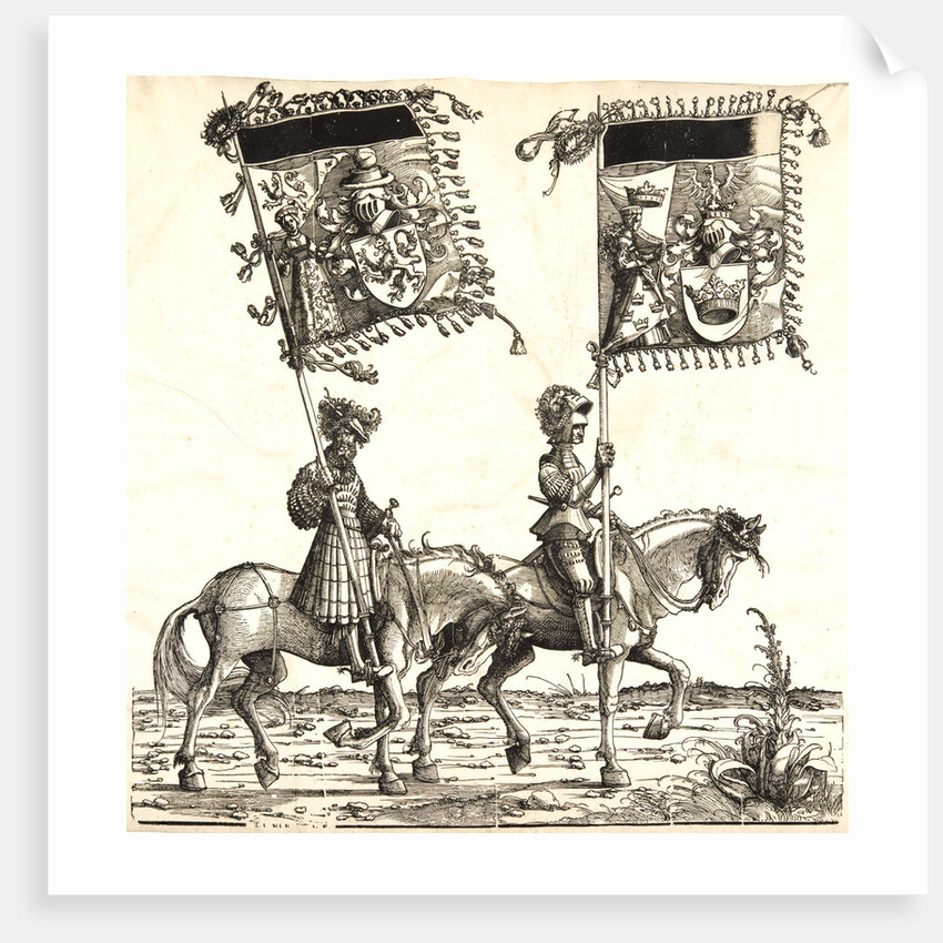 The Austrian Territories: Burgendt and Zeringen, ca. 1517 by Albrecht Altdorfer