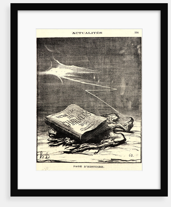 Page d'histoire, 1870 by Honoré Daumier