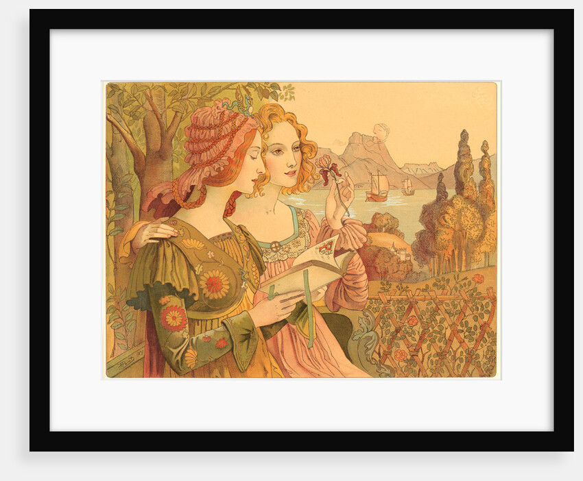 Golden Legend (Legende Dorée), 1897 by Armand Point