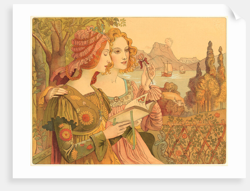 Golden Legend (Legende Dorée), 1897 by Armand Point