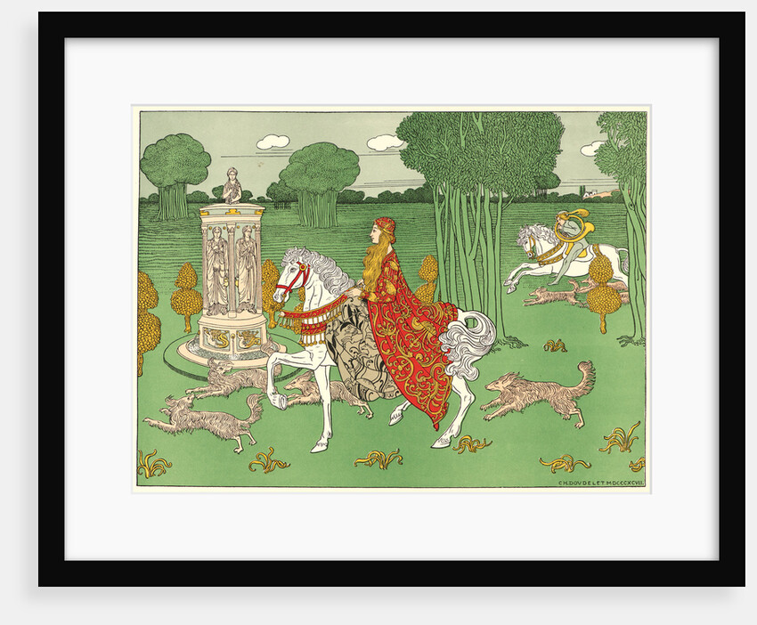 La Châteleine, 1897 by Charles Doudelet