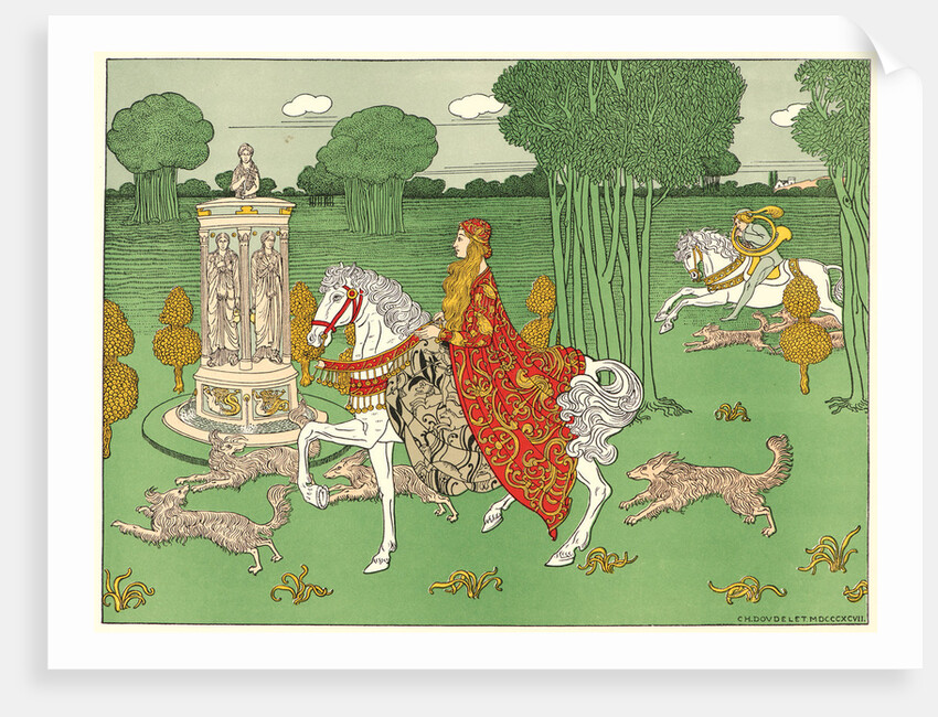 La Châteleine, 1897 by Charles Doudelet