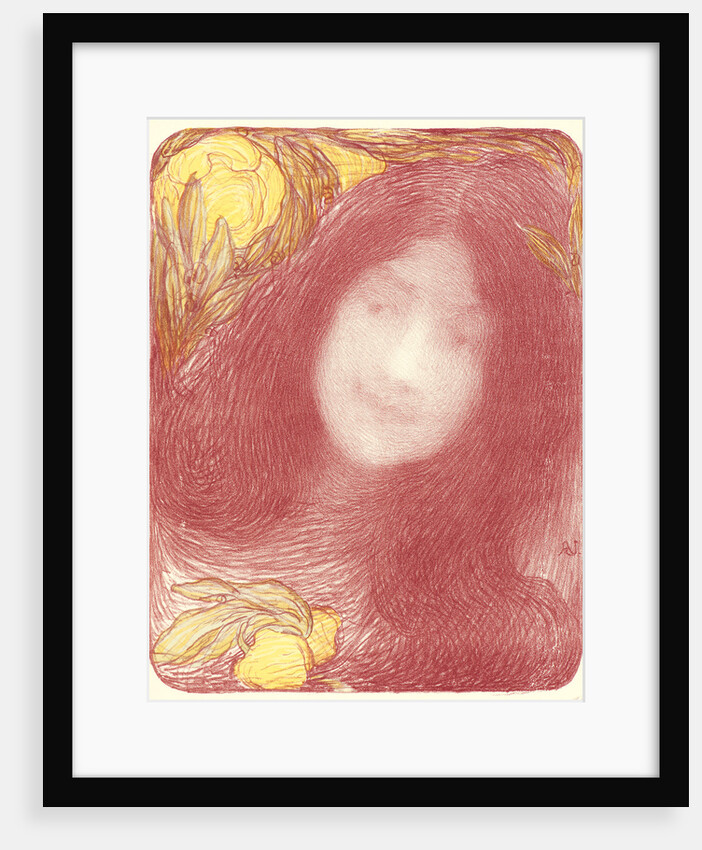 Under the Flowers (Sous les Fleurs), ca. 1897 by Edmond François Aman-Jean