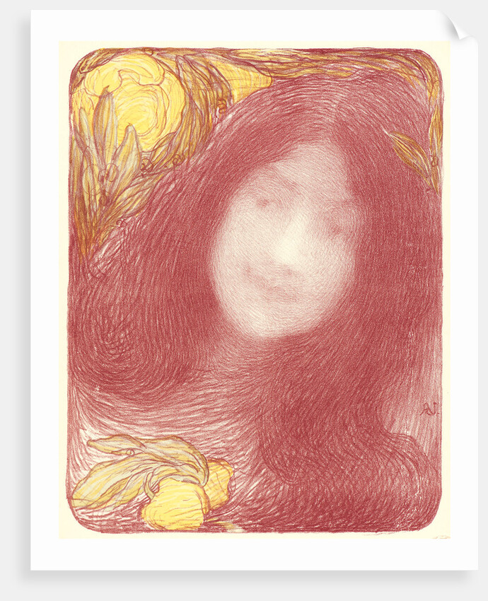 Under the Flowers (Sous les Fleurs), ca. 1897 by Edmond François Aman-Jean