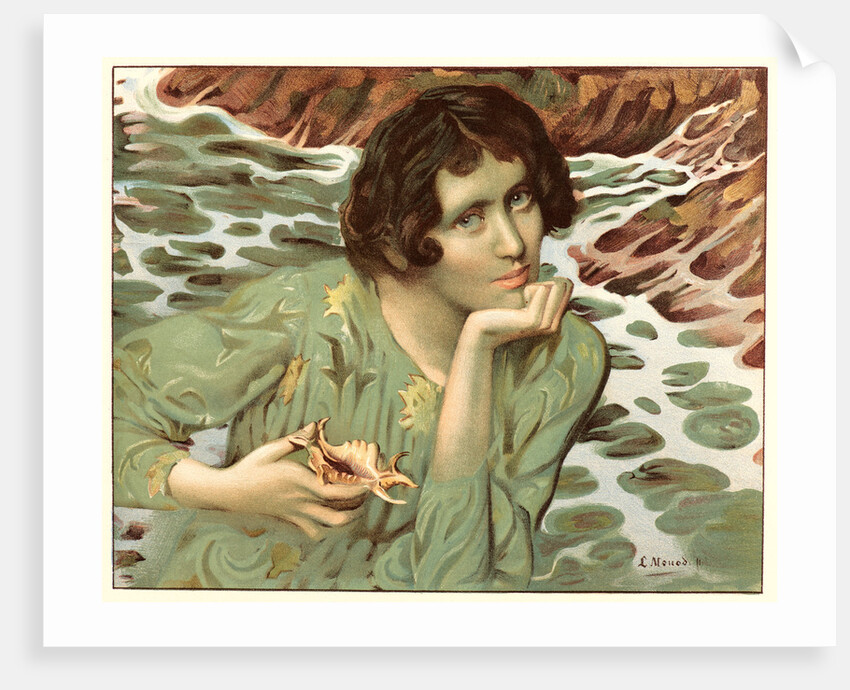 La Voix des Sources, ca. 1899 by Lucien Hector Monod