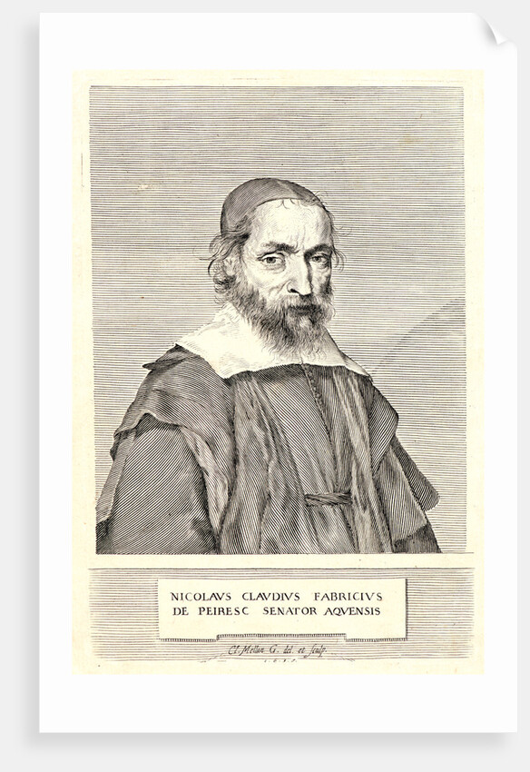Nicolas Fabri de Peirese, 1637 by Claude Mellan