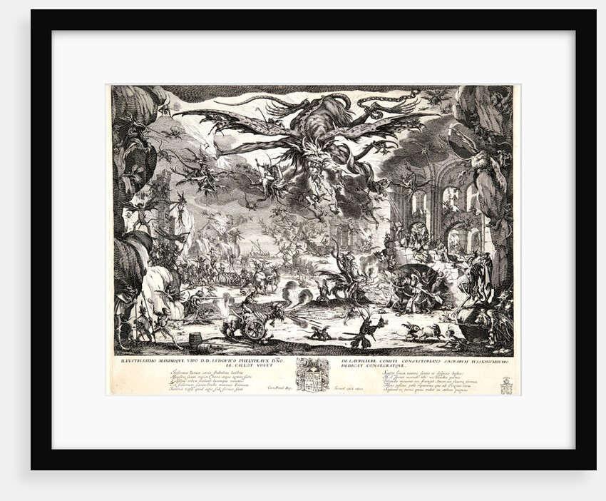 The Temptation of St. Anthony, 1635 by Jacques Callot