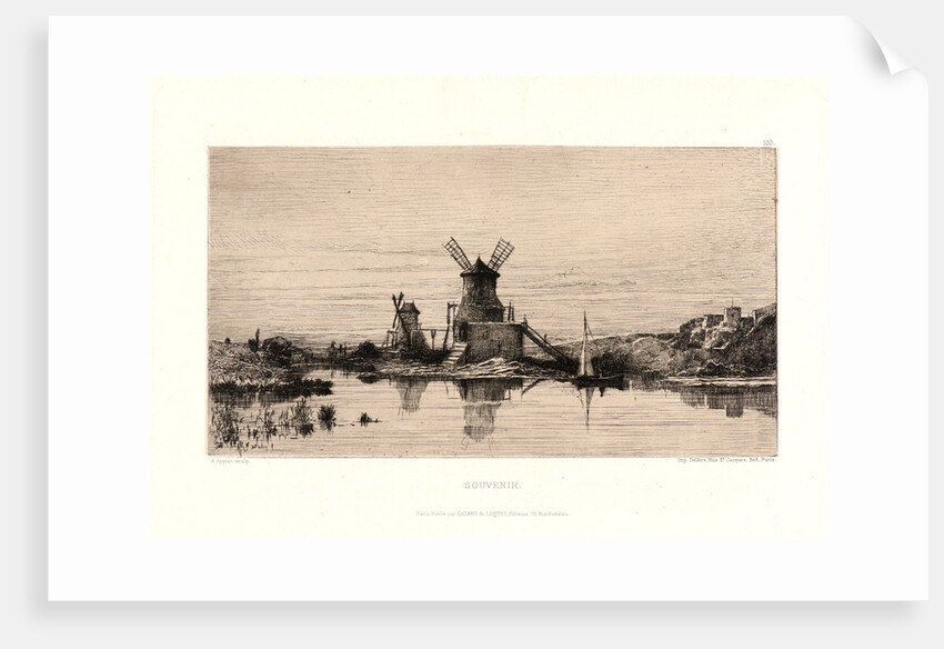 Souvenir, 1873-1874 by Adolphe Appian