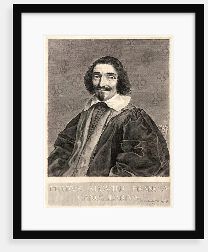 Pierre Seguier, 1639 by Claude Mellan