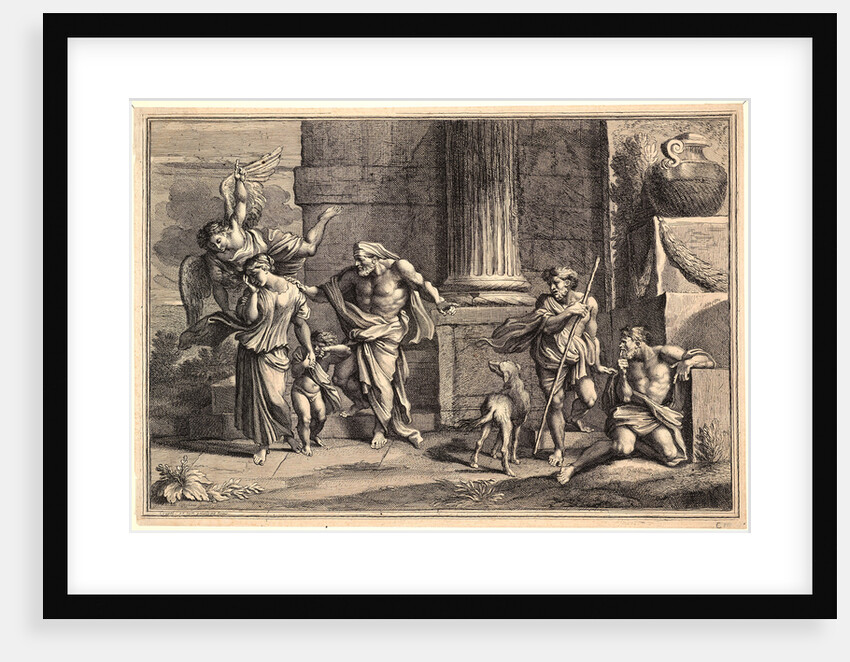 Hagar and Ishmael, ca. 1740-1750 by Charles-Antoine Coypel